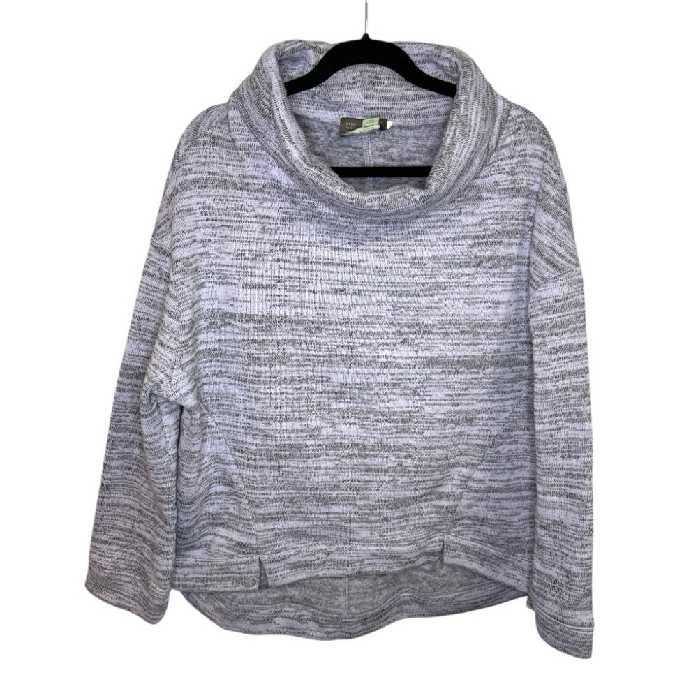 Anthropologie Saturday Sunday Purple/Blue Hilo Pullover Cowl Neck Sweater